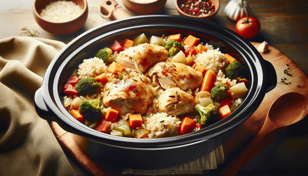 Beginners Guide To Making Homemade Chicken And Rice Casserole In A Slow Cooker