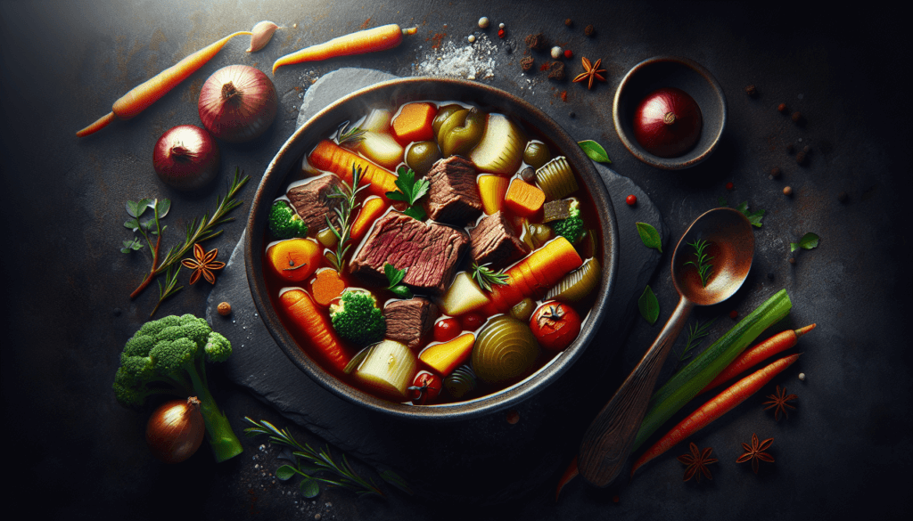 Classic Beef And Vegetable Soup Recipe