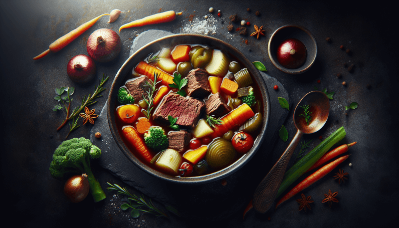 classic beef and vegetable soup recipe 4
