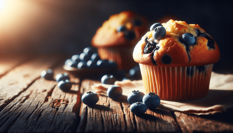 classic blueberry muffins for a delicious breakfast 2