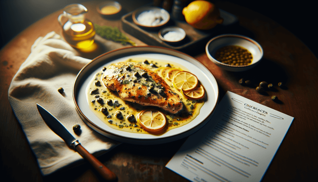 Classic Chicken Piccata For A Special Dinner