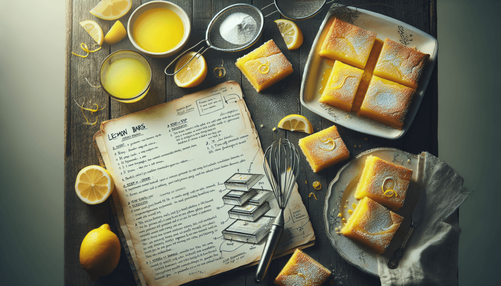 Classic Lemon Bars For A Sweet Treat