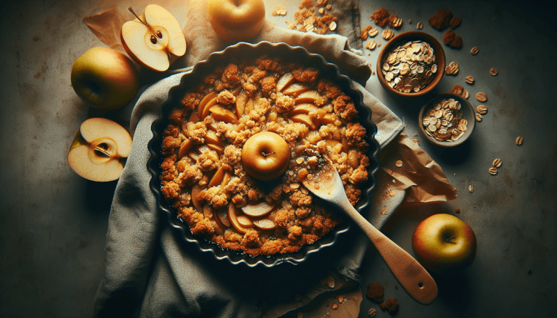 how to bake the best homemade apple crisp