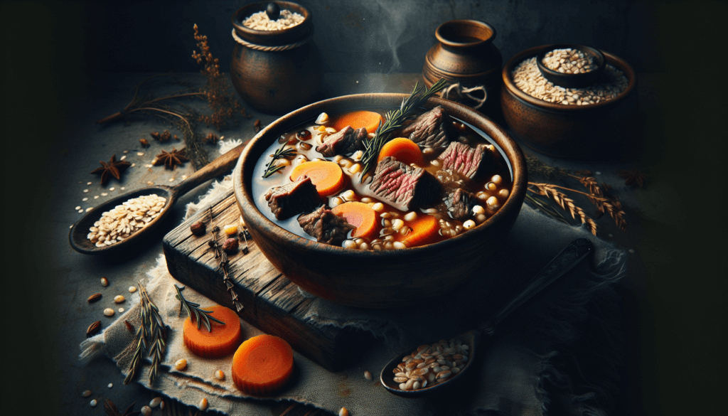 Traditional Beef And Barley Soup Recipe