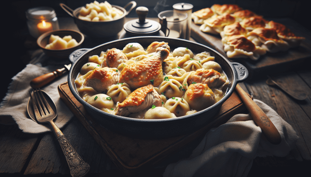 Traditional Chicken And Dumplings For A Comforting Meal
