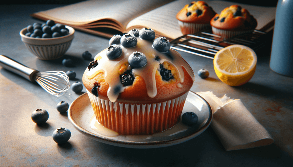 Beginners Guide To Making Homemade Blueberry Muffins With Lemon Glaze