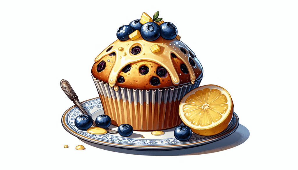 Beginners Guide To Making Homemade Blueberry Muffins With Lemon Glaze