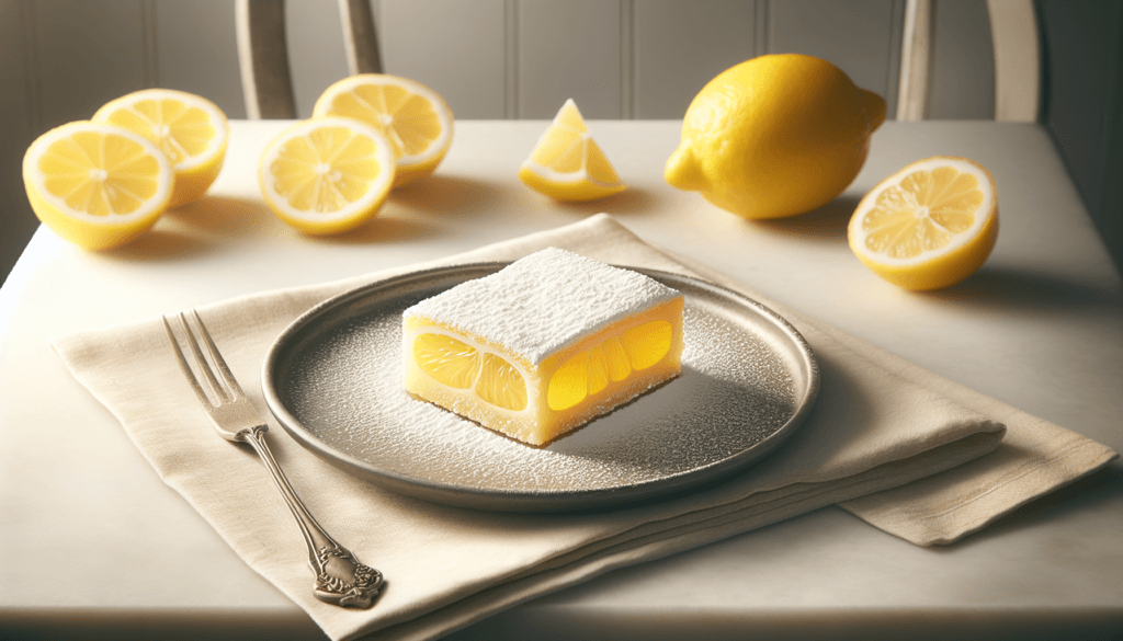 Best Ways To Cook Classic Lemon Bars With Powdered Sugar