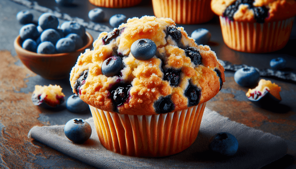 How To Make The Perfect Classic Blueberry Muffins With Crumb Topping